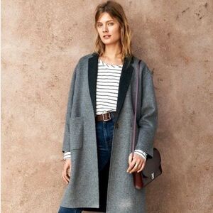 Madewell Monsieur Wool Peacoat
